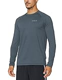 BALEAF Men's Long Sleeve Running Shirts Cool Workout T-Shirts