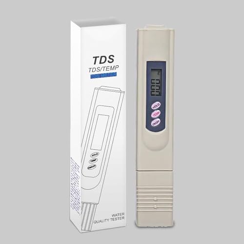 Image of Axeon Digital TDS Meter with LCD Display, Temperature & Water Quality Tester for RO Purifiers, Filters, Aquariums, Hydroponics | Portable TDS Testing Device for Accurate Readings