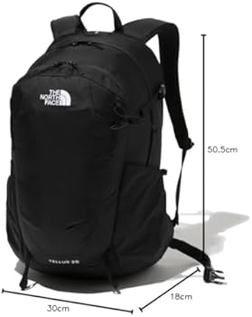 The North Face Tellus 25 NM62369 Unisex, Black, One Size : Amazon