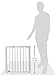 Safety 1st SecureTech - Puerta de seguridad de metal con barra de...