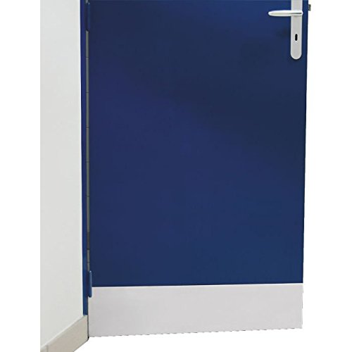Plinthe bas de porte nox brillant - En U - 930 x 150 mm - Duval
