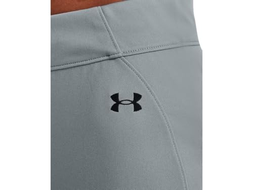 Under Armour Women's Vanish Softball Beltless Pants, Baseball Gray (075)/Black, Small - image 6