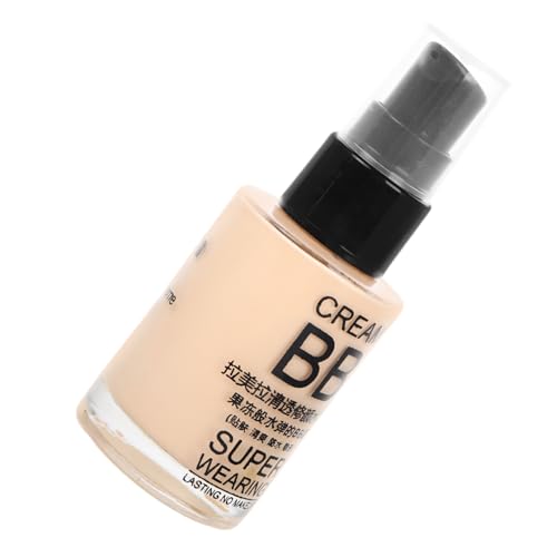 Didiseaon Corrector Crema Bb Bálsamo Base Resaltador En Crema Base De Maquillaje Facial Crema Hidratante Para El Tinte De La Piel Corrector De Maquillaje Cubrir El Maquillaje Líquido Beige