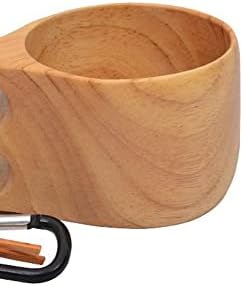 Campout Kuksa Bardak Leon, Dayanıklı Kamp Ekipmanları, Kamp Aksesuarları, Açık Hava Sporları, Doğa Sporları, Yürüyüş, Sırt Çantasıyla Seyahat - Görsel 4