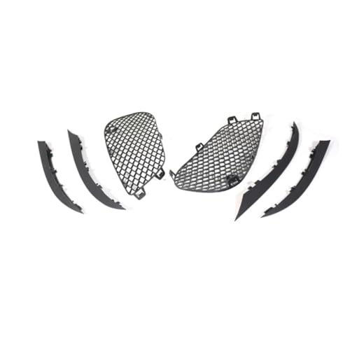 Rejilla Protectora Antiniebla Compatible Con Benz Para C-Class W205 2015 2016 2017 2018 Bisele De Rejilla De Luz Antiniebla Del Parachoques Delantero OEM 2058852523 2058852623