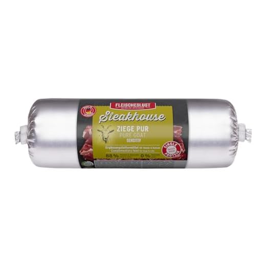 Steakhouse Ziege Nassfutter 12x500g