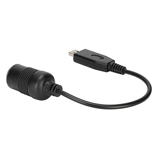 Convertitore Universale da USB Ad Accendisigari per Auto, Adattatore Presa Femmina 12V per Dispositivi Elettronici Automobilistici