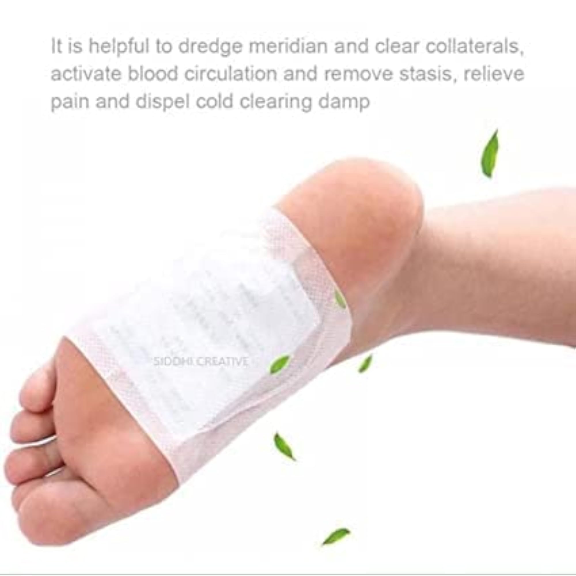 Cleansing Detox Foot Patches for Stress Relief, Pack of 2