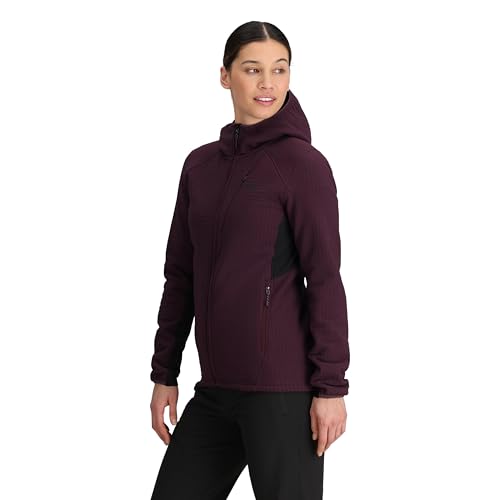Outdoor Research Women's Vigor Plus Fleece Hoodie | Wind & Water Resistant, 3 Panel Hood, Movement Mirroring Fabric3