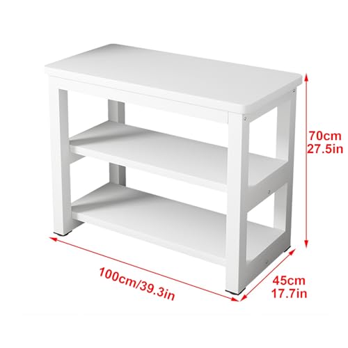 Support d'aquarium en métal blanc pour salon et poissons - 3