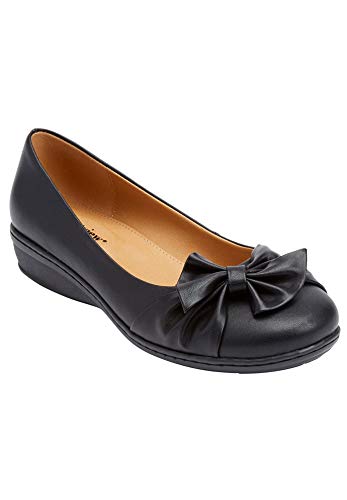 Comfortview Women's Wide Width The Pamela Slip-On Flat