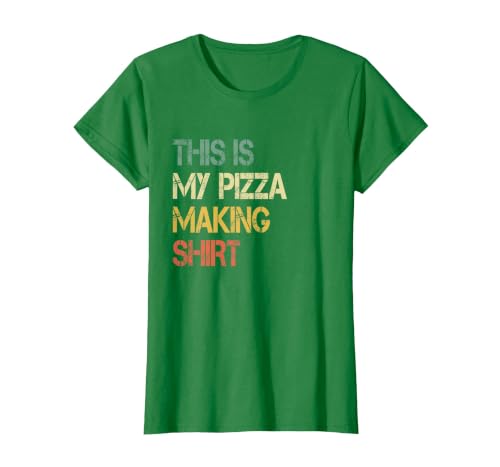 Funny Love Pizza Making Party Chef Pizzaologist Pizza Maker T-Shirt, Women, Kelly Green, Small