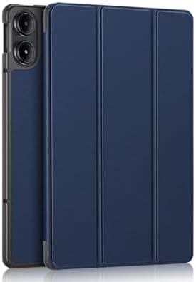 Gruattreay Case Compatible with Redmi Pad SE Pro 12.1 inch 2024 Tablet Holder Trifold Skin Stand Smart Cover for Redmi Pad SE Pro 12.1'' Case Cover (Blue)