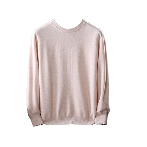 Pull en laine col rond homme tricot doux qui ne gratte pas pour l'hiver
