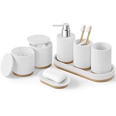 White (With Bamboo Base)