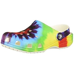 Crocs Kids’ Classic Tie Dye Clogs (Little Kid/Big Kid)