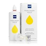 Disop Hidro Health - H2O2 Peroxide Contact Lens Solution, Colour Indicator, Fast 1-Hour Disinfection, Preservative-Free, Suitable for All Lenses, 360 ml, Contact Lens Solution