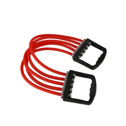 TOYZFRIENDY Expansor de Pecho Ajustable con Resistencia de Muelles Banda Elástica para Ejercicio de Brazos y Entrenamiento de Fuerza Equipo Portátil para Musculación Casa Uso Color Aleatorio