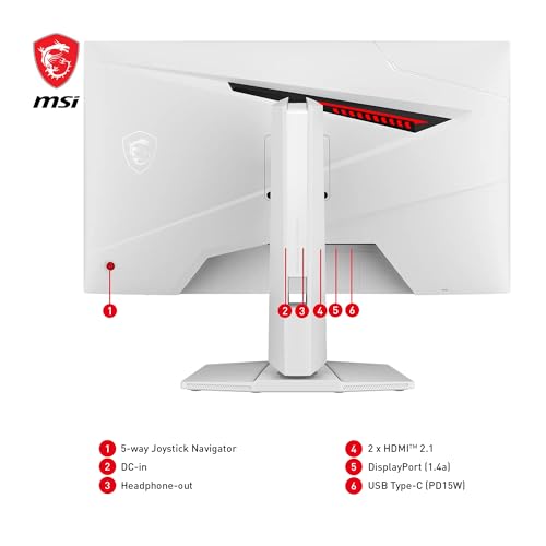 MSI MAG 274URFW 27" UHD Gaming Monitor - 160Hz, 5ms, HDR400 - Image 6