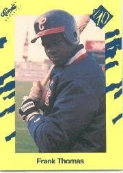 1990 Classic Yellow Baseball Card #T93 Frank Thomas
