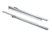 Blum 230m Epoxy Coated Slides 22" 3/4 Extension 100# Class Self Closing (Set) White