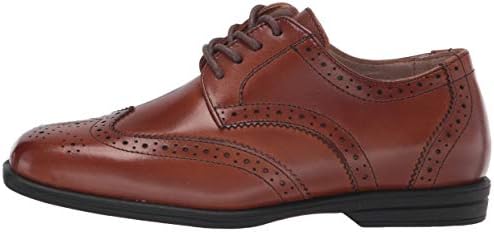 Florsheim Kids Boy's Regan Jr. Wingtip Oxford, Cognac, 11 Little Kid | Image 7