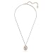 Swarovski Signum Pendant, Swan, White, Rose-Gold Tone Finish