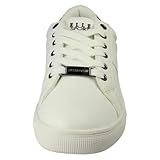 Ladies Elle Sport Lace Up Trainers F7311 - White Synthetic - UK Size 4 - EU Size 37 - US Size 6 - Image 8