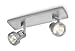 Price comparison product image Philips myLiving 530324816 Surface-Mounted Spotlight Includes 2x 75 W Light Bulbs