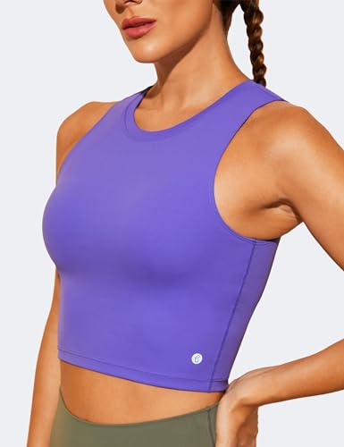 Image of Natural Feelings Nudi Sports Bras for Women Removable Padded Yoga Tank Tops Sleeveless Fitness Workout Crop Tops