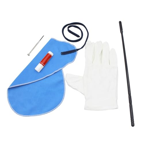 WEISUYUUS Flute & Piccolo Set Flute Kits with Cloth Cork Grease Screwdriver and Gloves Easy to Use