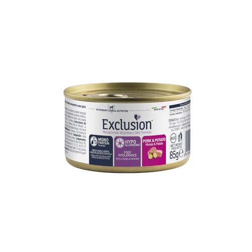 Exclusion Diet Hypoallergenic Maiale e Patate - 1 Lattina da 85 gr