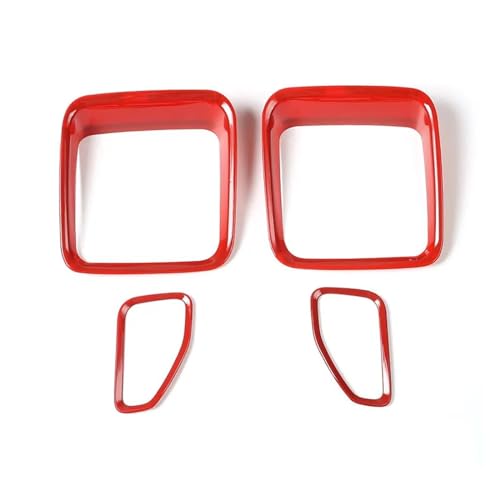 Cadre de garniture de feu arrière rouge pour personnaliser votre Renegade en voyage