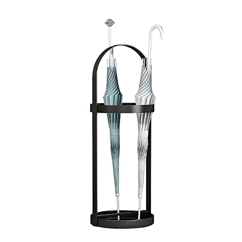 Porte-parapluie noir anti-goutte QHQQXN pour éliminer les sols mouillés dangereux