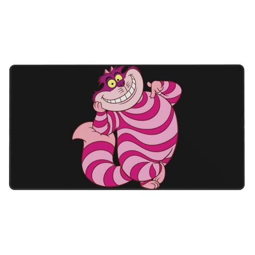 マウスパッド 不思議の国のアリス チェシャ猫 ゲーム アニメ まうすぱっど オフィス 家庭用 デスクパッド 耐久性が良い 水洗い