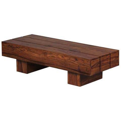 Table Basse FineBuy Bois Massif Cover