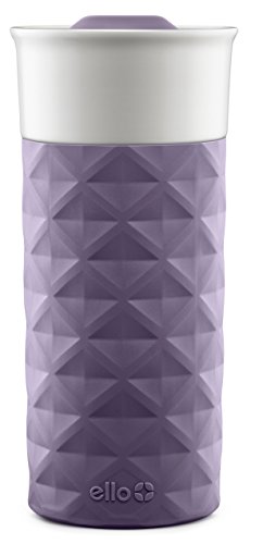 Comparison: Best Ceramic Travel Mug 11 Ello Ogden 16oz Ceramic Travel Mug with Splash-Resistant Slider Lid and Protective Silicone Sleeve, Perfect for Coffee or Tea, BPA-Free, Dishwasher Safe
