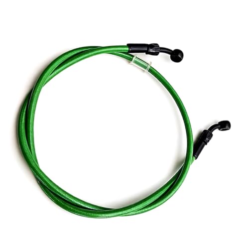 Manguera aceite freno hidráulico M10 de acero inoxidable anticaídas y antifugas para moto