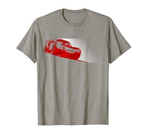 T-shirt Cars Lightning McQueen femme orange haut Pixar taille Medium motif vêtements