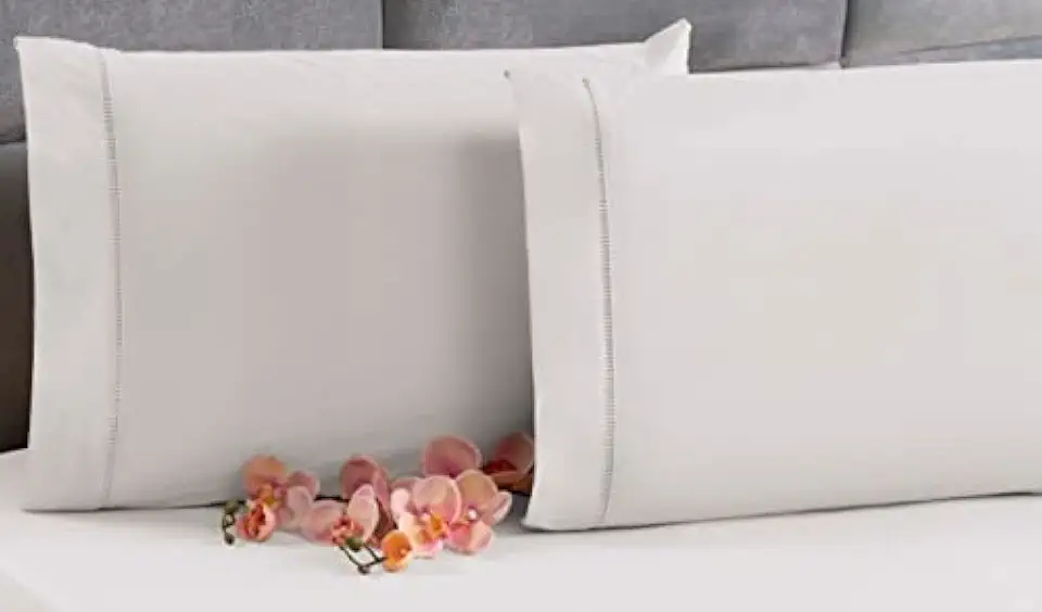 4 Fronha Avulsa Percal 200 Fios Algodão Ponto Palito Branca