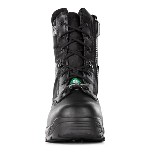 5.11 Tactical Men's A.T.A.C. 2.0 8-Inch Shield Boot, Full Grain Leather Toe, Style 12416, Black2