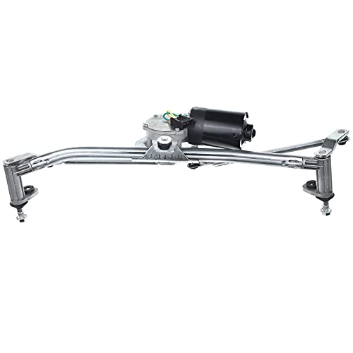 Image of A-Premium Front Windshield Wiper Motor and Linkage Assembly | Compatible with Volkswagen Beetle 2003-2010 Convertible, 1998-2010 Hatchback