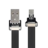 Este cable es plano y suave, aplicación de cardán sin escobillas especialmente orientada, apto para cámaras con puerto USB