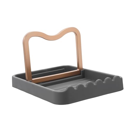 DINHEAROM Soporte De Cocina Multifuncional Soporte para Tapas y Cucharas Diseño Elegante