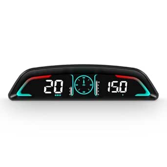 AZIJYV Head Up Display, Automotive General OBD2 HUD, Speedometer, Speed ...