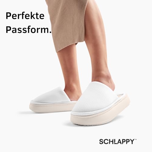 Chaussons en peluche SCHLAPPY d'une douceur d'exception et finitions durables - 2