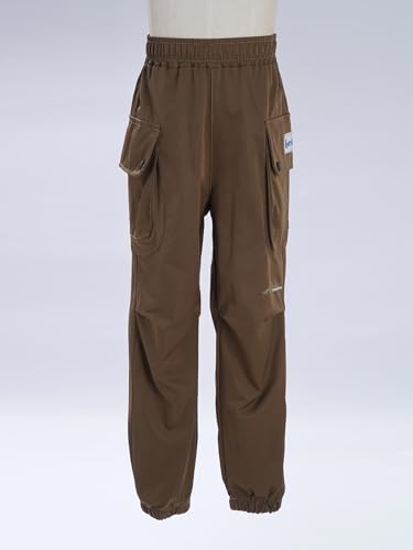 YiZYiF Cargo Joggers Pants for Boys Athletic Sweatpants Outdoors Pants Jogging Bottoms Sports Workout2