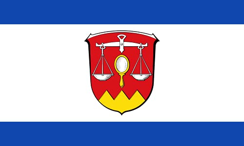 Drapeau Semd de Groß-Umstadt Hesse format large pour mât