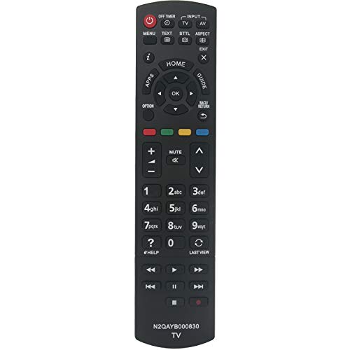 VINABTY N2QAYB000830 pilot zastępczy do telewizorów LCD Panasonic TH-LR32E6 TH-LR42E6 TX-L24X6B TX-L24XW6 TX-L32E6B TX-L32E6E TX-L32E6Y TX-L32EF62 TX-L32EN63 TX-L32ES61 sub N2QQ. AYB000842