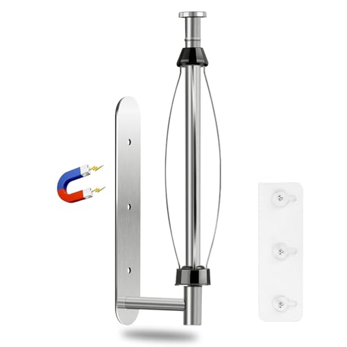 KIHOGEM Porte-essuie-Tout magnétique, Support Mural à Une Main avec Support magnétique Solide et Auto-adhésif pour Cuisine, réfrigérateur, Camping-Cars,...